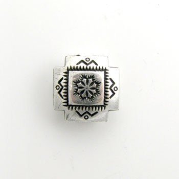 16mm 4-Corners Silver Plated (pkg of 12