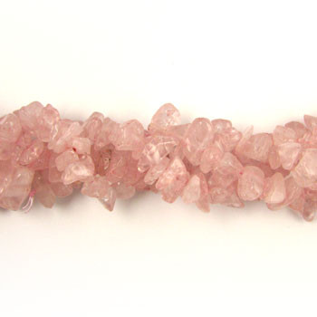 Rose Quartz Gemstone Chips (36 in. str)