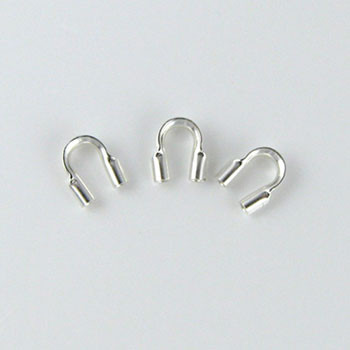 Wire Guardians .81mm Hole Diameter Sterling Silver (pkg of 20)