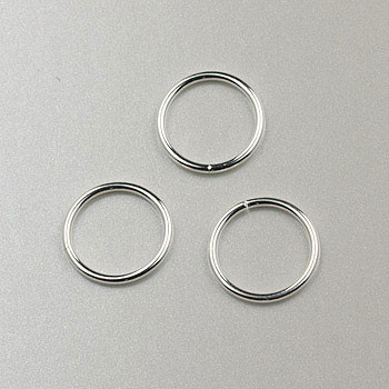 6mm 22ga Jump Ring Sterling Silver (pkg of 25)