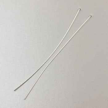 2" 26ga Headpin Sterling Silver (pkg of 25)