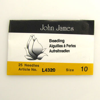 TO0016 - Size 10 Needle, John James (pkg of 25)