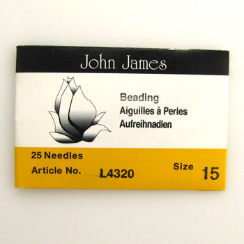 TO0019 - Size 15 Needle, John James (pkg of 25)