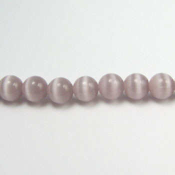 FOR016 - Light Purple Fiber Optic, Rounds (approx. 14in. strand) - 4MM