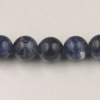 Sodalite Round Gemstone (Approx. 15" str)