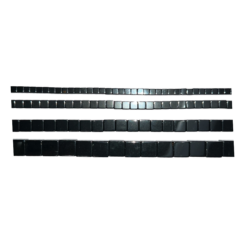 Square Cube Hematite (Approx. 15" str)