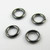4mm Closed Jump Ring, Gunmetal Plated (pkg of 50)