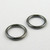 8mm Closed Jump Ring, Gunmetal Plated (pkg of 50)