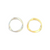 20mm Twisted Designer Round Ring (each)
