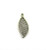 27mm Leaf Shape Pendant (each)