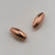 COP0008 - 3x7mm Melon Beads, Solid Copper (pkg of 50)