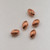 COP0012 - 3x5mm Twist Melon Beads, Solid Copper (pkg of 50)