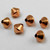 COP0014 - 3mm Bicones, Solid Copper (pkg of 100)