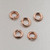 COP0019 - 4mm Open Jump Ring, Copper Plated (pkg of 100)
