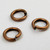 6mm 18ga Open Jump Ring, Antique Copper Plated (pkg of 100)