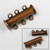 20mm 3-Strand Magnetic Tube Clasp, Antique Copper Plated (each)