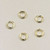 4mm 22 Gauge Jump Rings 14kt Gold Filled (pkg of 25)