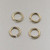 5mm 22 Gauge Jump Rings 14kt Gold Filled (pkg of  25)