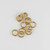 6mm 22ga Soldered Closed Jump Ring 14kt Gold Filled (pkg of 20)