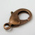 27mm Lobster Claw Clasp, Antique Copper Plated (single)