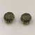 12mm Celestial Star Bead Antique Oxidized Gold Plated (pkg of 25)