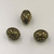 7x10mm Fancy Oval Antique Oxidized Gold Plated (pkg of 20)