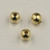 5mm Round Gold Plated (pkg of 250)