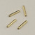 1.5x10mm Hot Dog Gold Plated (1 oz.)