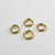 5mm Split Ring Gold Plated (pkg of 100)