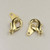 12mm Medium Lobster Claw Clasp Gold Plated