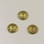 6mm Bead Cap Gold Plated (pkg of 50)