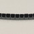 4x4mm Cube Hematite (Approx. 15" str)