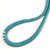 Philippines Turquoise Tapered Heishi Beads, 4mm-8mm (16 in. strand)