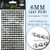 6mm Black Flatback Rhinestones (247 pcs) Self-Adhesive - Easy Peel Strips