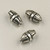 15mm Carved Oval Silver Plated (pkg of 10)
