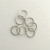 9mm 14ga Jump Ring (Nickel Color) Silver Plated (pkg of 50)
