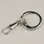 25mm (Loop) Lanyard Clip Style #2 (Nickel Color) Silver Plated (pkg of 10)