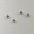 3mm Round Bead Sterling Silver (pkg of 50)