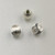 5mm Corrugated Round Bead Sterling Silver (pkg of 20)