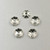 5mm Bead Cap Sterling Silver (pkg of 50)