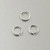 5mm 22ga Jump Ring Sterling Silver (pkg of 25)