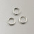 6mm 23ga Split Ring Sterling Silver (pkg of 25)