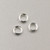 3mm 22ga Soldered Closed Jump Ring Sterling Silver (pkg of 50)