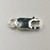 14mm Lobster Clasp w/Jump Ring Sterling Silver (Each)