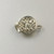 9mm Round Filigree Clasp Sterling Silver (each)
