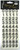 16mm Black Numbers Flatback Rhinestones (50 pcs) Self-Adhesive - Easy Peel Strips