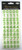 16mm Lime Green Numbers Flatback Rhinestones (50 pcs) Self-Adhesive - Easy Peel Strips