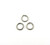 12mm 15ga Open Jump Ring, Antique Silver Plated (pkg of 25)