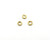4mm 18ga Open Jump Ring, Matte Gold Plated (pkg of 100)