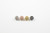 CZMP001 - CZ Round Beads w/White Crystal (4mm-12mm) (each)
